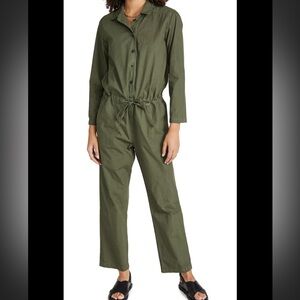 Velvet by Graham & Spencer Forest Green Jumpsuit